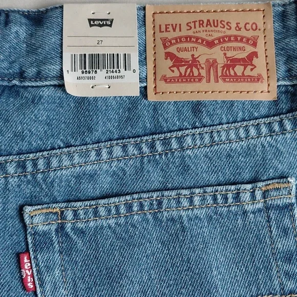 Levi's Superlow Short In Queen Of Kings Sz 27 Nwt - Picture 10 of 14